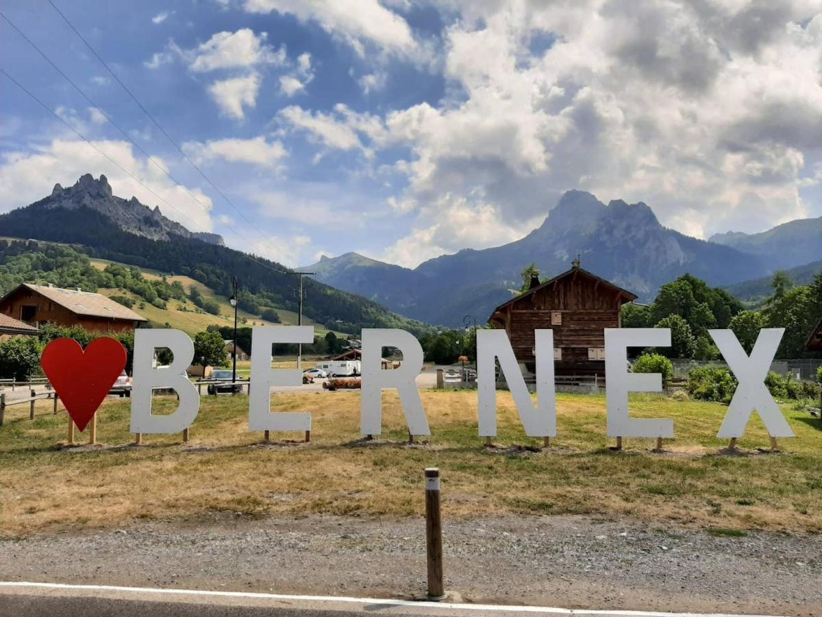 Le 211,Ski Et Randonnee, Lave Linge ,Parking 贝尔内 外观 照片